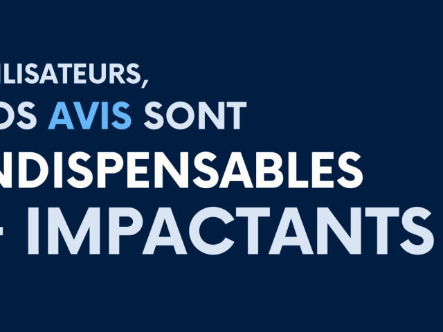 Répondez en 5 minutes à notre enquête de satisfaction
