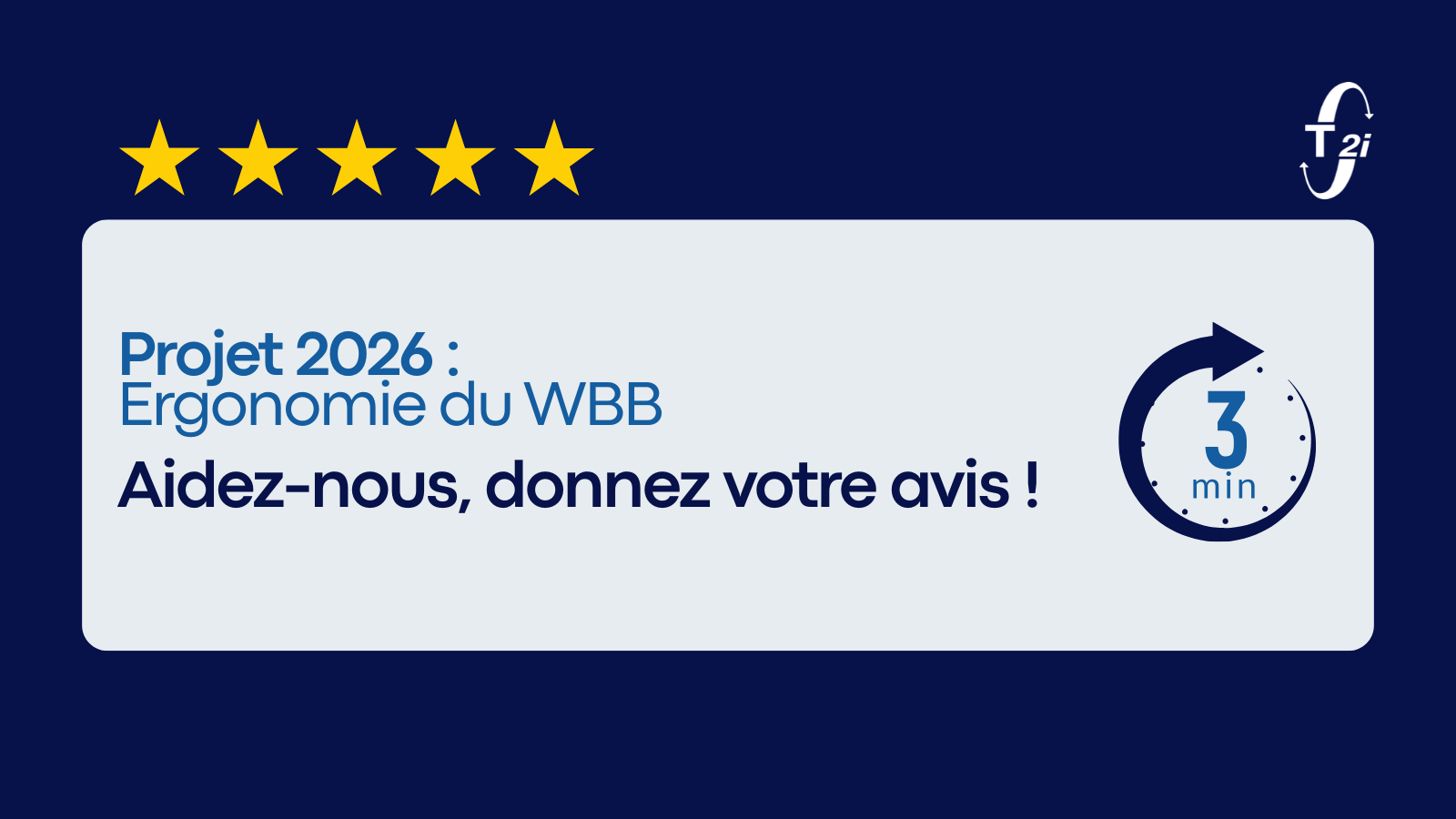 Votre avis est essentiel !